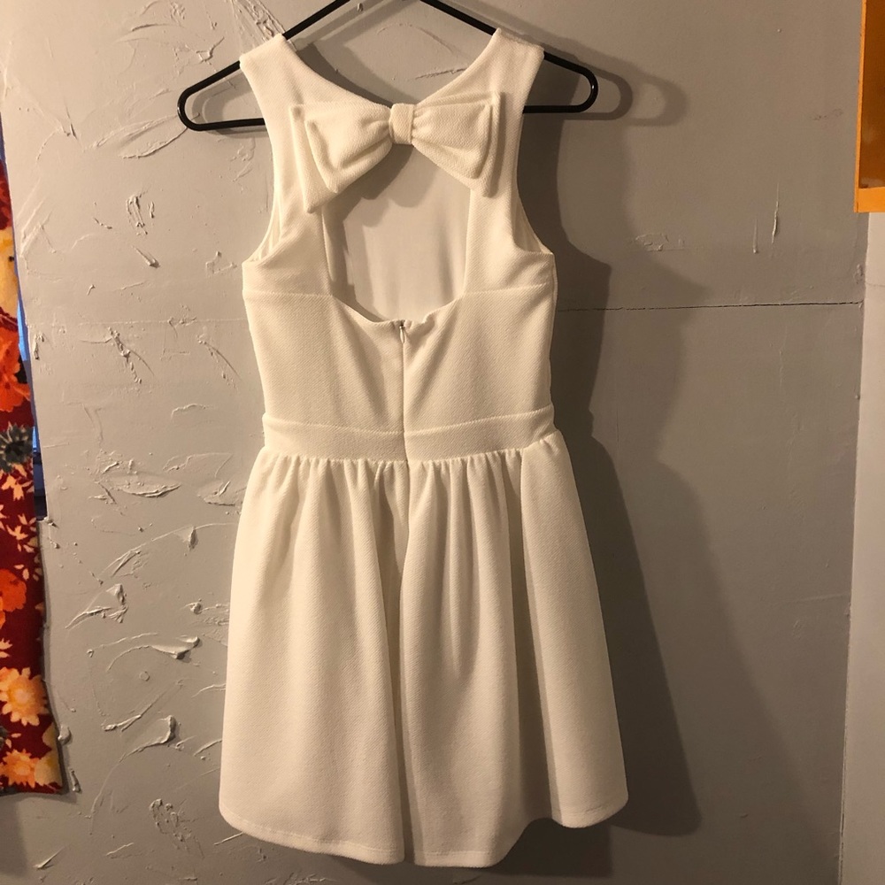 White dress